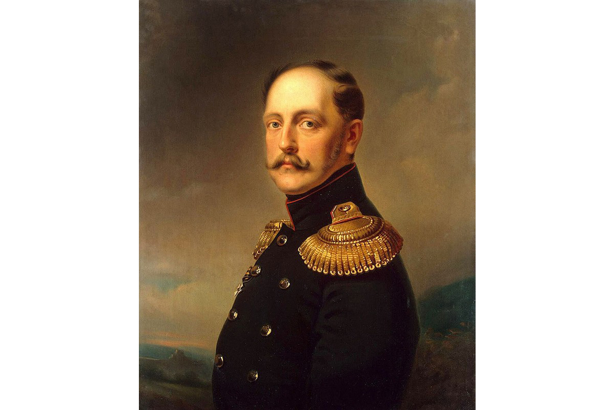 Франц Крюгер портрет Николая 1